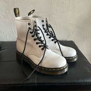Dr. Martens 1460 Boot Womens in White